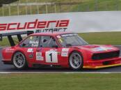 MIXED FORTUNES: Brad Shiels did the fastest lap of the Combined Sedans category at Mount Panorama, but missed out on a podium. Photo: WARREN HAWKLESS