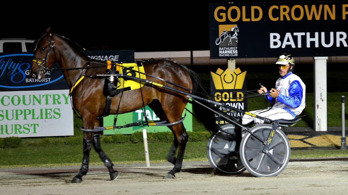 OZ ROCKS: The Girl From Oz won her Gold Tiara heat by more than 30 metres despite being eased off in the run home by trainer-driver Darren McCall.