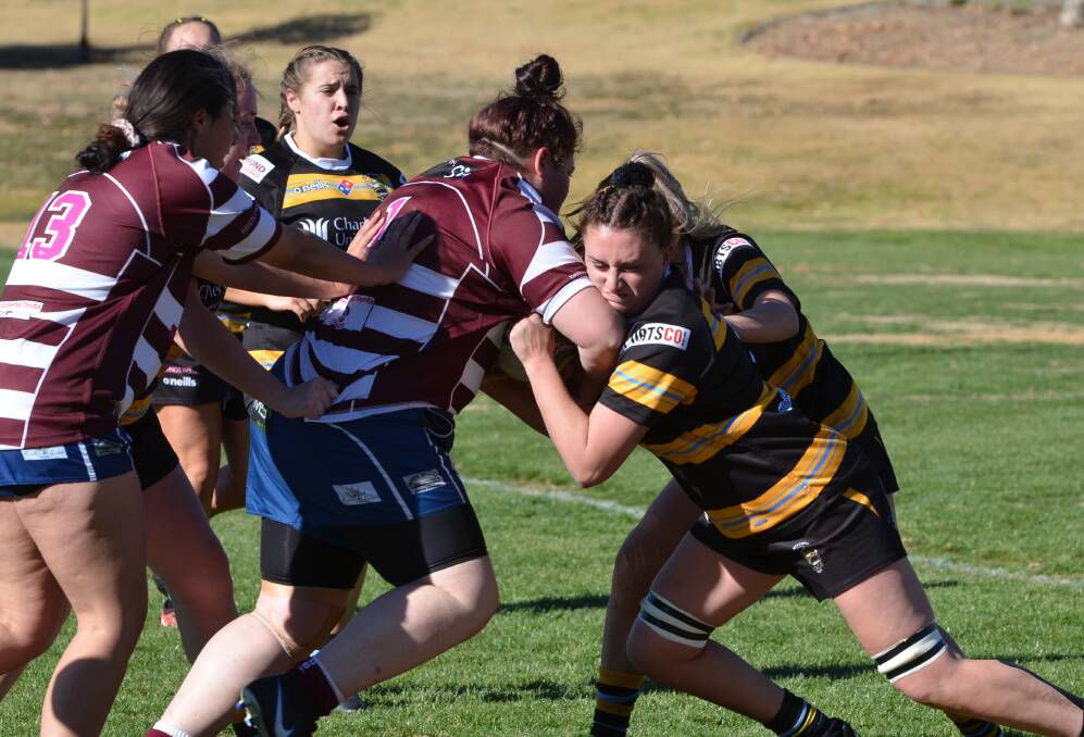 Jess Gann made her last appearance for CSU in Saturday's win over Wellington. Photos: ANYA WHITELAW
