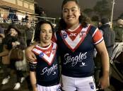 SUPER EXPERIENCE: Bathurst's Riley Carter and Leon Mokaraka got to make their Sydney Roosters debut earlier this month at Henson Park. Photo: CONTRIBUTED