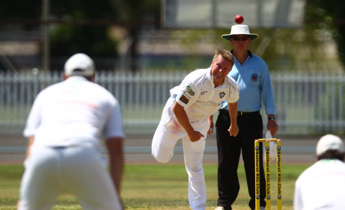 SUPER SPELL: City Colts spinner Brad Molenkamp took 9-76 off 32.2 overs against ORC. Photo: PHIL BLATCH