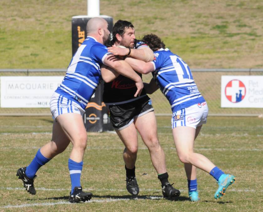 READY FOR IMPACT: Prop Dave Sellers and his Bathurst Panthers team-mates will fight for survival on Saturday in an elimination final against Dubbo Macquarie.