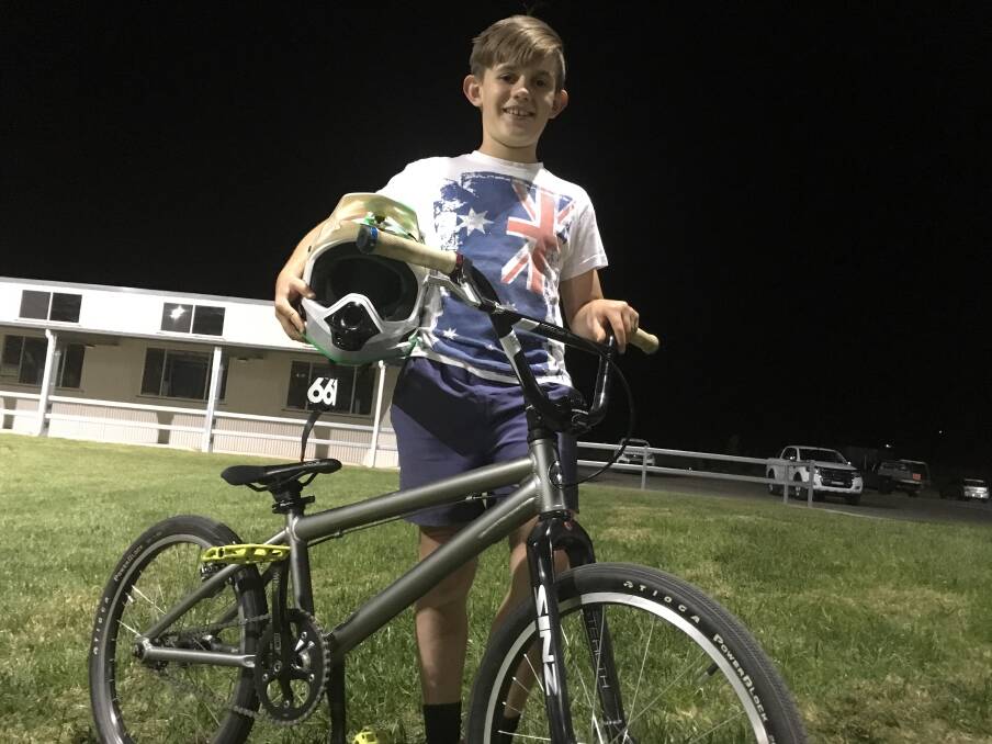NEW CHALLENGE: Bathurst BMX Club rider Thomas Gordon will ride in his first State Series round this Sunday. Photo: CONTRIBUTED