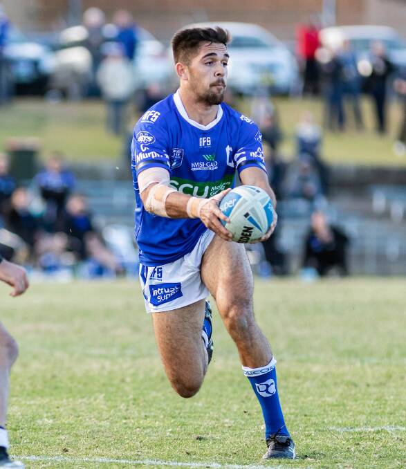 BIG SEASON: Will Kennedy has scored 12 tries for the Newtown Jets this season, the most recent of which came in Sunday's qualifying final against the Dragons. Photo: MARIO FACCHINI mafphotography