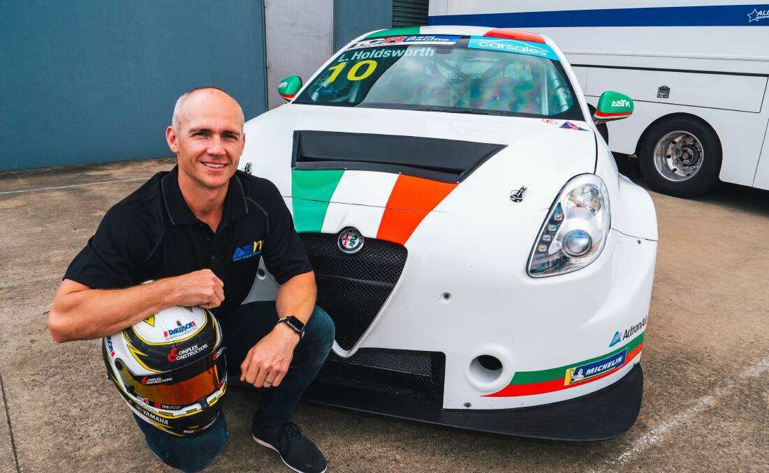 NEW WHEELS: Lee Holdsworth will drive for ASM in an Alfa Romeo in the 2021 TCR Australia Series after losing his Supercars seat with Tickford.