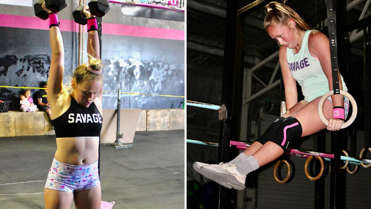 STAR PERFORMER: Bathurst teenager Roxy George has qualified for the next round of the CrossFit Open. Photos: CROSSFIT 2795