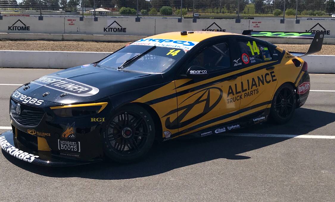 HOPING FOR BETTER: Tim Slade, who currently sits 15th in the championship, is hoping to find more car speed at Bathurst.