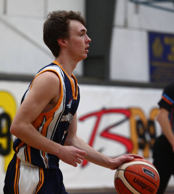 BACK ON COURT: Guard Will Cranston-Lown will return from injury to line up for the Goldminers on Saturday night. Photo: PHIL BLATCH