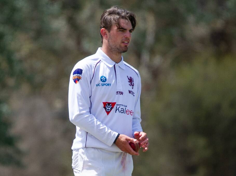 WINNER: Nic Broes and his Western-UC team-mates have been declared victors of the ACT Premier Cricket competition.