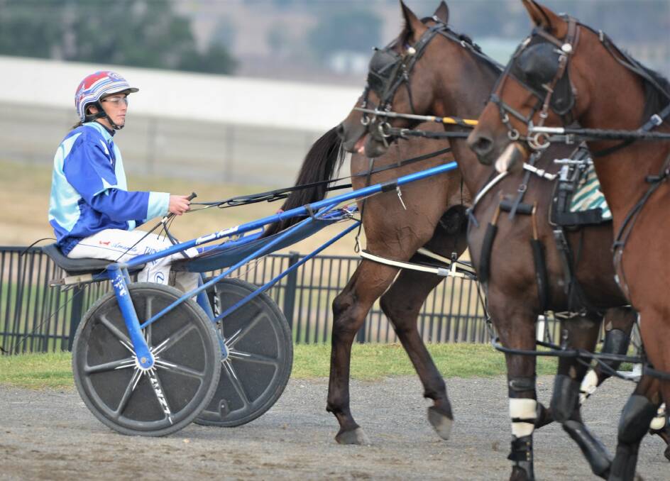 BIG TALENT: The Lagoon's Amanda Turnbull has been invited to drive in Menangle's annual Lady Drivers Invitation race.
