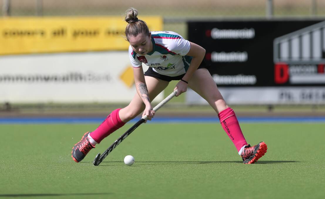 ON THE BOARD: Anna Cartwright and her Bathurst City team-mates notched up their first win of the season on Saturday, downing Zig Zag 4-0. Photo: PHIL BLATCH