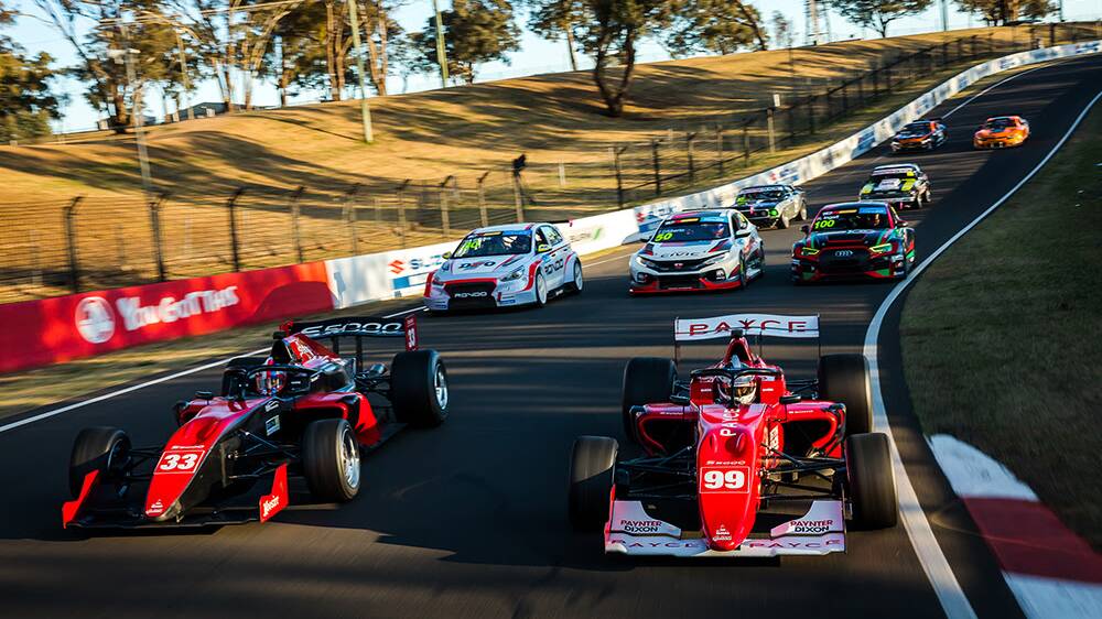 READY TO RACE: Action from the inaugural edition of the Bathurst International in November will be screened on free-to-air television.