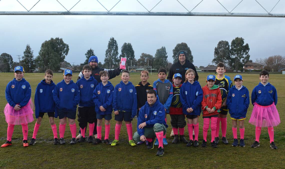 THINK PINK: While there will be no junior league this weekend, the Eglinton Eels are still planning to hold a pink day this season.