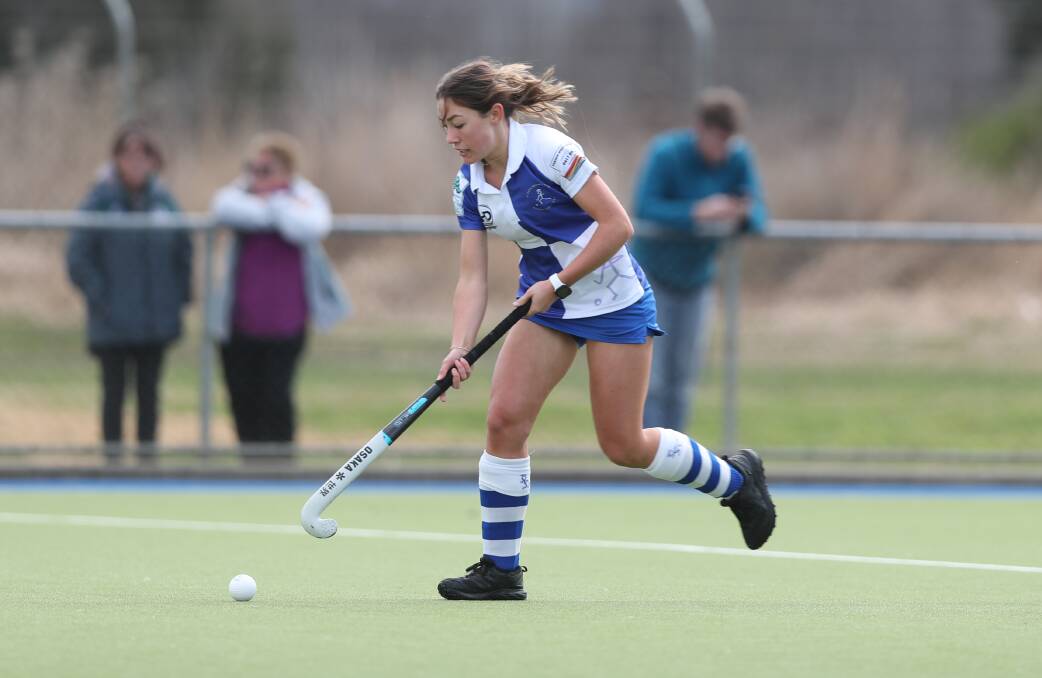 QUALITY PREPARATION: Lily Kable feels that playing with St Pat's in the Central West Premier League Hockey competition has prepared her well for her European tour. Photo: PHIL BLATCH