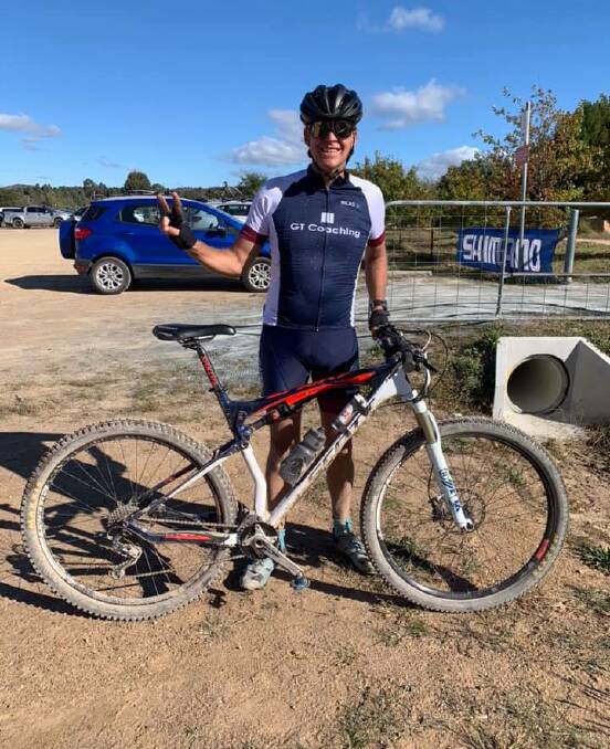 HUGE WEEKEND: Keith Tuynman did both a six-hour mountain bike race and an Olympic distance triathlon on the weekend. Photo: CONTRIBUTED