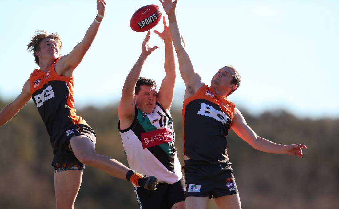 NEW RIVALS: While Bathurst currently has three senior men's teams, they could be joined by outfits from smaller country towns if the Central West AFL adopts a two-tier competition. Photo: PHIL BLATCH
