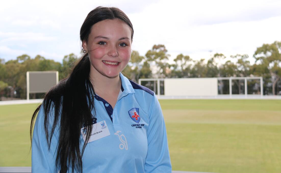 TIME TO SHINE: Callee Black will play in three Twenty20 format matches as part of the Under 19 Lanning versus Perry Series.