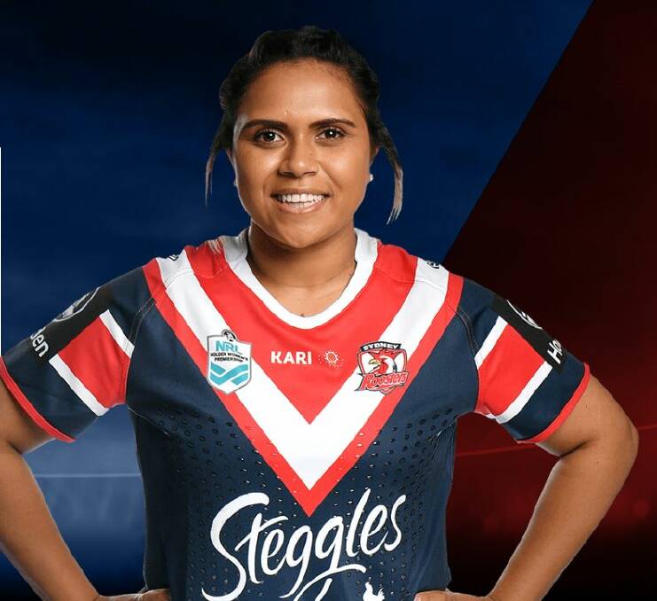 EXCITING TIMES: After a big 2018 where she played in the WNRL for the Sydney Roosters, this Friday night Kandy Kennedy will line up for the Indigenous All Stars.