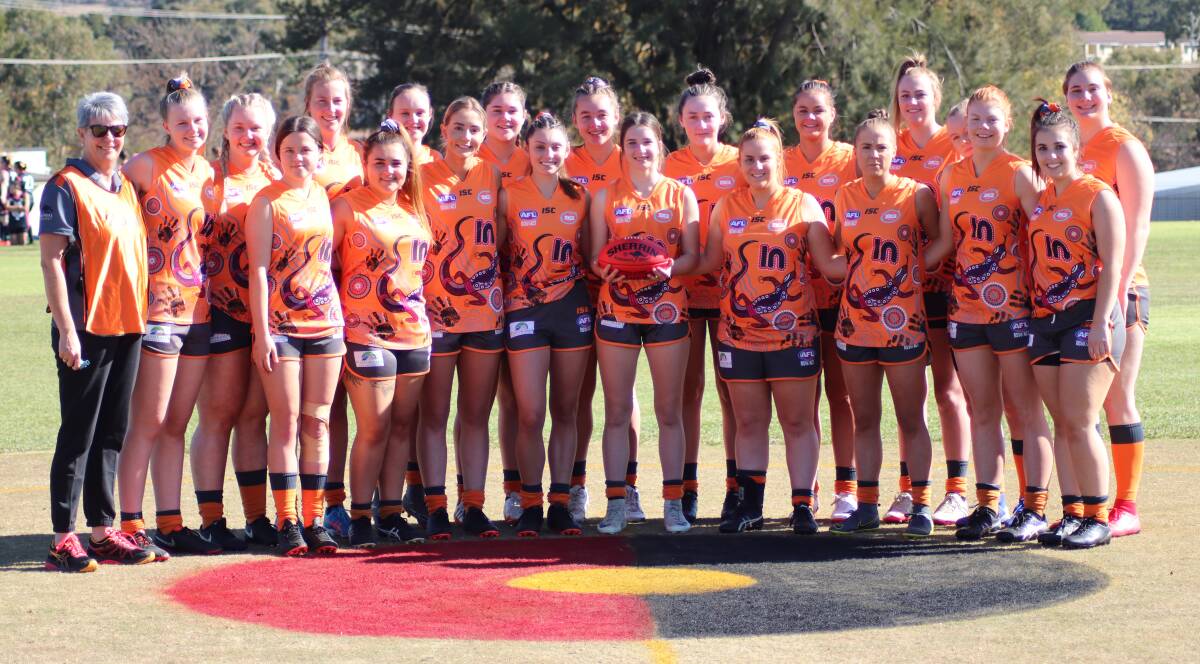 STANDING TALL: The Bathurst Giants played one of their best games in the CWAFL on Saturday when hosting Cowra in the Indigenous round. 