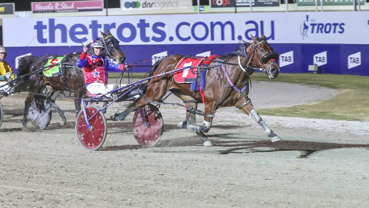 YOU BEAUTY: Kerryn Manning drives Ameretto to victory in the Queen Of The Pacific. Photo: STUART McCORMICK