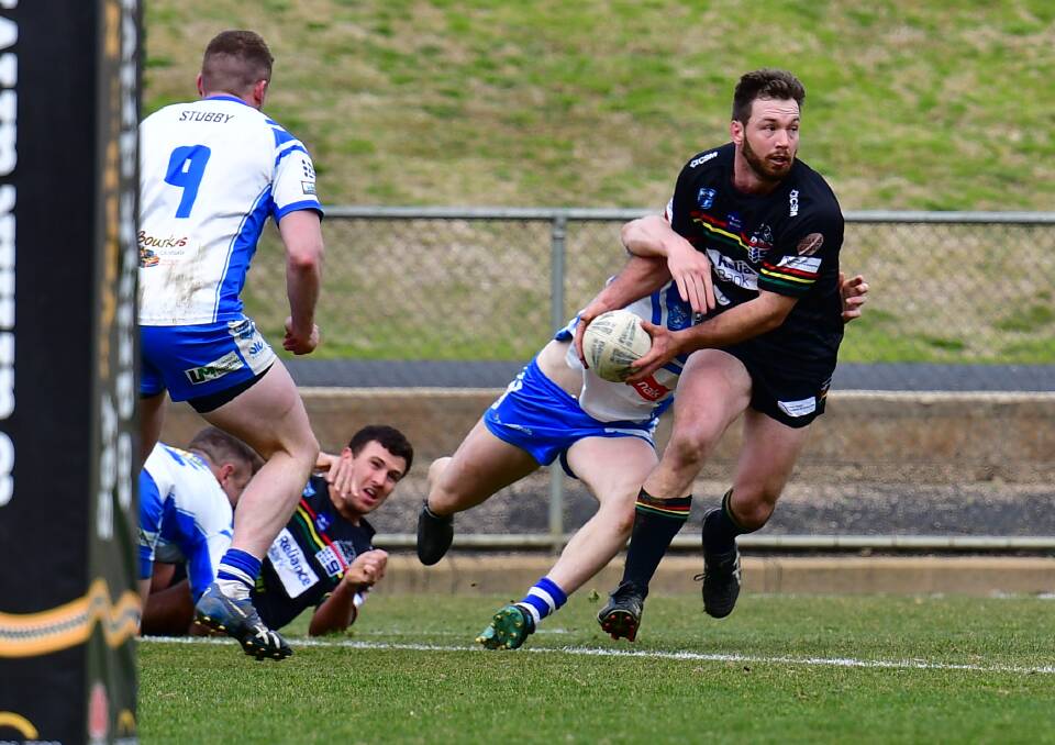 PLAN IN PLACE: Doug Hewitt's Bathurst Panthers and local rivals St Pat's have been presented with a five-team, four-week finals series plan should the lockdown of regional NSW be extended. Photo: ALEX GRANT