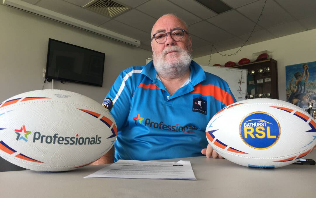 DETERMINED: Bathurst Touch Football's Tony Lewis is intent on seeing a 2021-22 season go ahead.