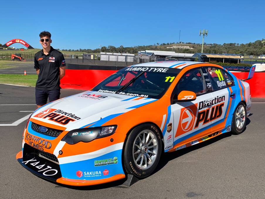 YOUNG GUN: Jayden Ojeda will take the wheel of the Anderson Motorsport Falcon in this year's Super 3 Series.
