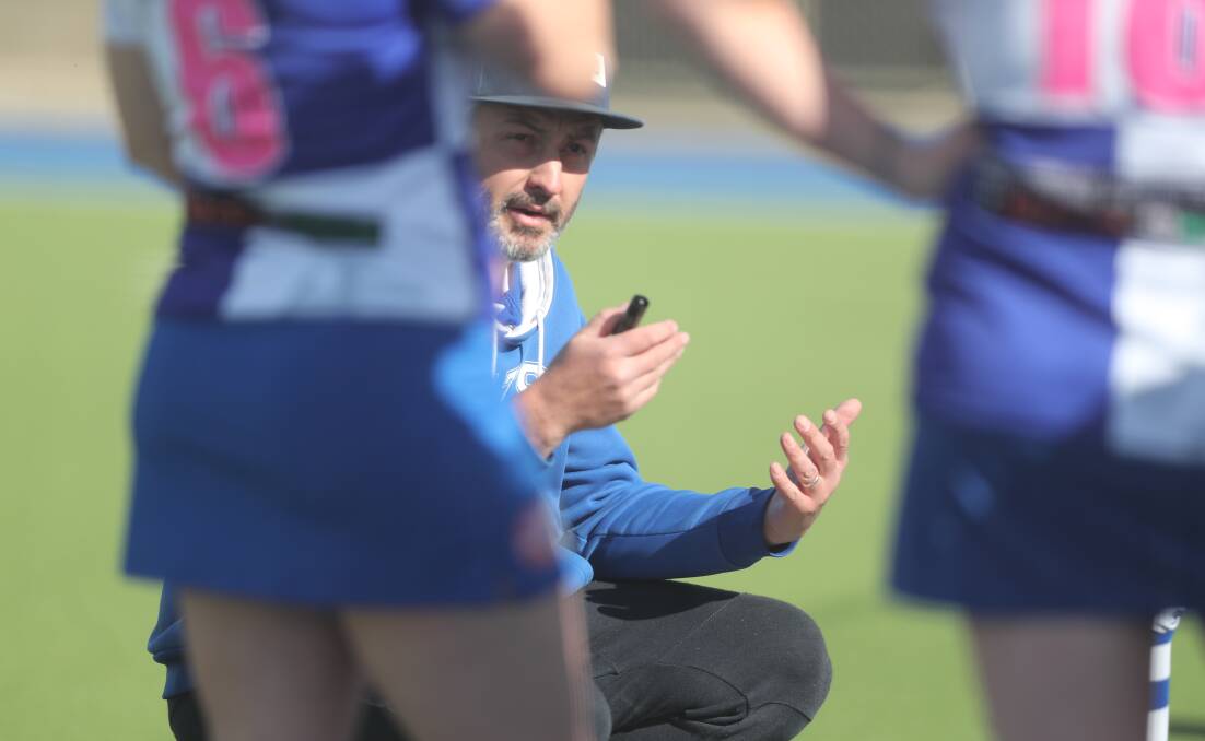 PLAY OUR STYLE: St Pat's coach Ben Weal wants his players to do what comes naturally in Saturday's grand final qualifier against Confederates. Photo: PHIL BLATCH