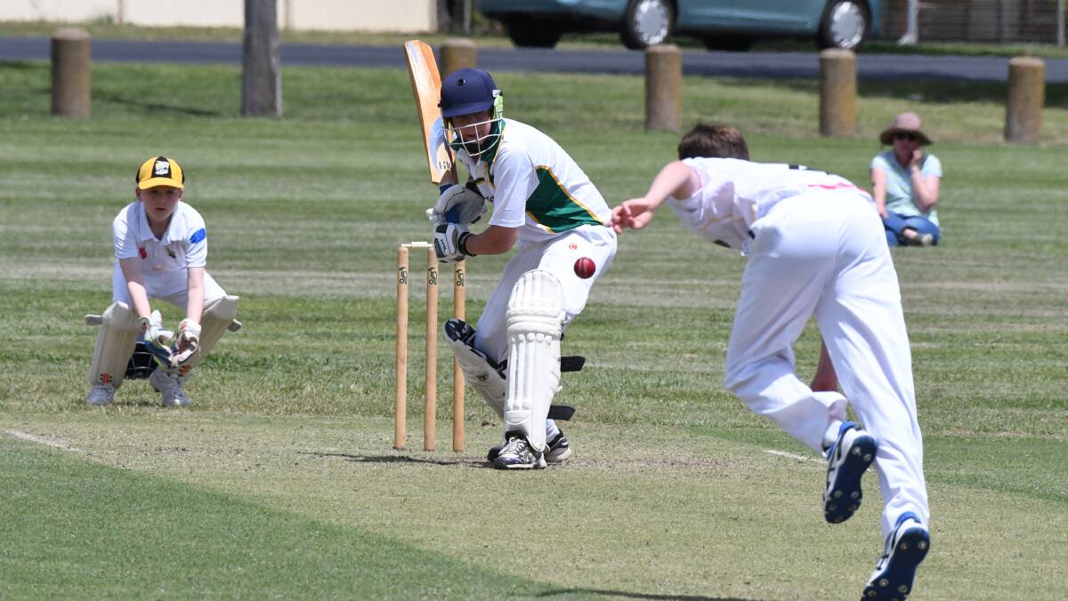 AIMING UP: Bathurst's Calvin Windus is one of the Mitchell under 14s who will be looking for Western Zone bragging rights on Sunday.
