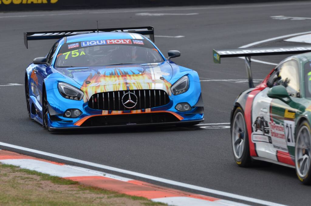 HUNTING AGAIN: SunEnergy1 placed second outright in last year's Bathurst 12 Hour and will be on the grid at Mount Panorama once more. Photo: ANYA WHITELAW