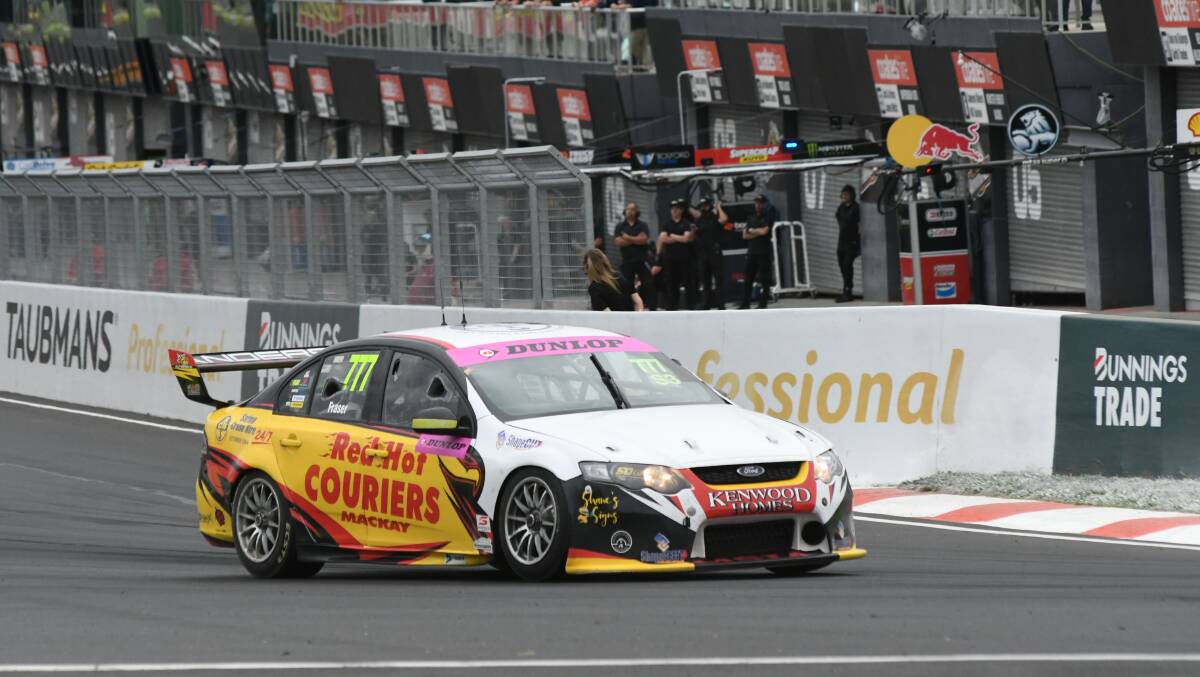 GOOD FINISH: Anderson Motorsport driver Declan Fraser finished tough-luck Bathurst campaign with a Super3 podium. Photo: CHRIS SEABROOK