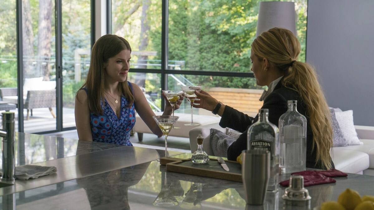 Enigmatic: Anna Kendrick and Blake Lively star as Stephanie Smothers and Emily Nelson in new psychologically thrilling comedy A Simple Favour, in cinemas Thursday.