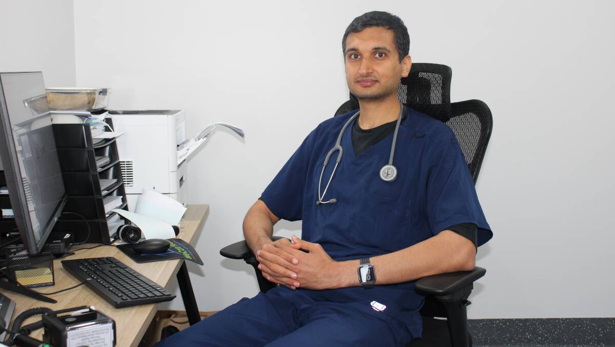 BURNED OUT: Dr Pav Phanindra says the pressures of being a GP aren't making the profession as attractive as it once was. 
