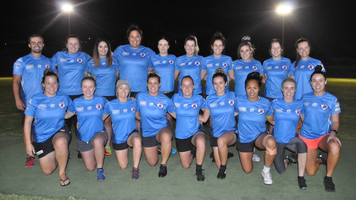 IN IT TO WIN IT: Group 10 will take some stopping in Saturday's Western Women's Rugby League grand final against Group 11. Photo: NICK McGRATH