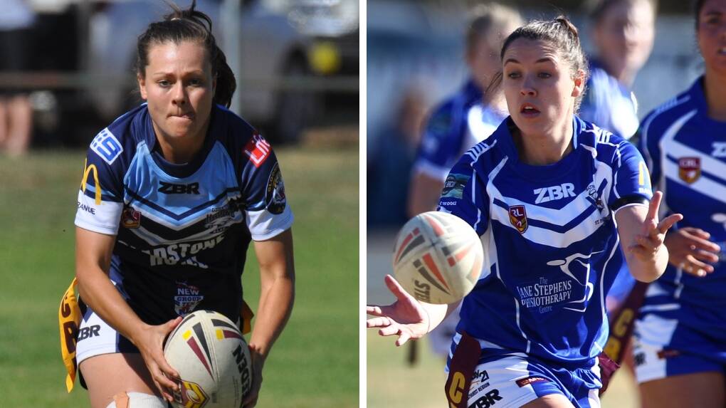 LEADING THE WAY: Western duo Bec Ford and Meredith Jones will skipper the Rams in the women's country championship. 