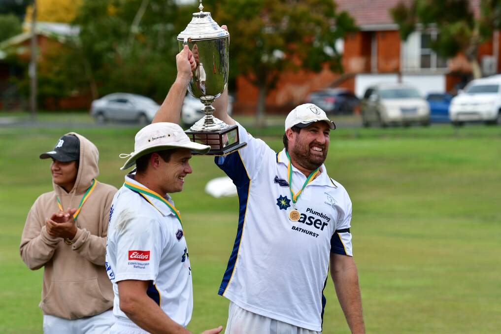WATCH OUT FOR THESE GUYS: St Pat's Old Boys won the 2018-19 Bathurst first grade crown, which Adam Ryan and Matt Fearnley loved. Photo: ALEX GRANT
