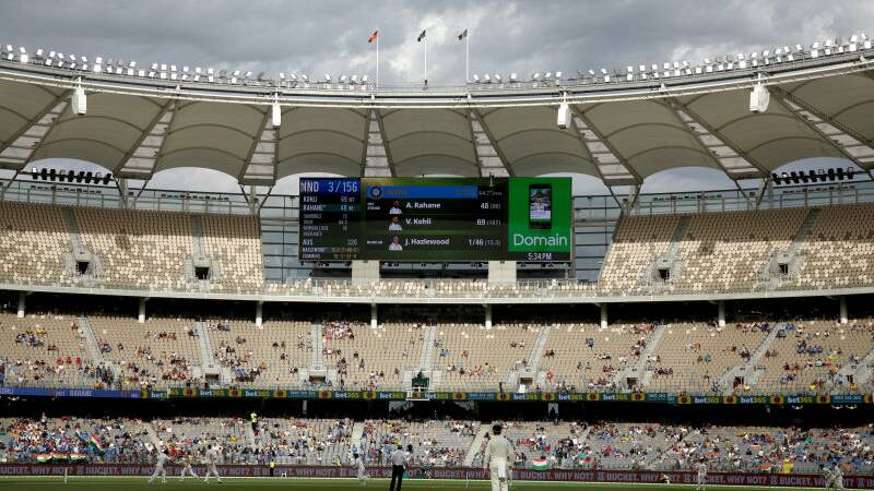 Perth Stadium - in cricket mode.