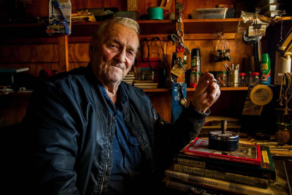 Reidar Herfoss of Eden recalls his days as a young immigrant working on the Snowy Hydro Scheme. Photo: Rachel Mounsey