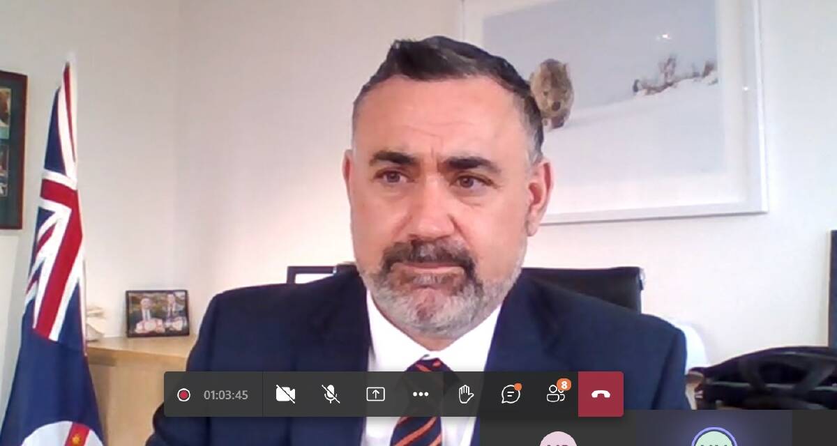 REGIONAL UPDATE: NSW Deputy Premier John Barilaro said an announcement will be made this week about a possible date to end Bathurst's COVID lockdown.