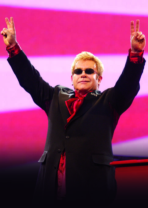 Sir Elton John will be in Bathurst in January next year. Photo: FILE. 