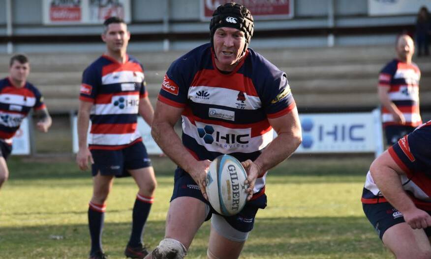 EVERGREEN: Like the little engine that could, Dave Jessiman just keeps on going for the Mudgee Wombats. Photo: JAY ANNA MOBBS