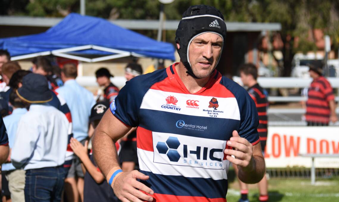 DOUBLE DAVE: Mudgee's Dave Jessiman is one experienced head who comes into Central West's side following a litany of injuries. Photo: JAKE HUMPREHYS