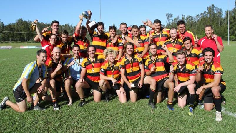 THE BEST: Central Coast celebrates its Rowlands Cup colts win last year. Photo: CONTRIBUTED