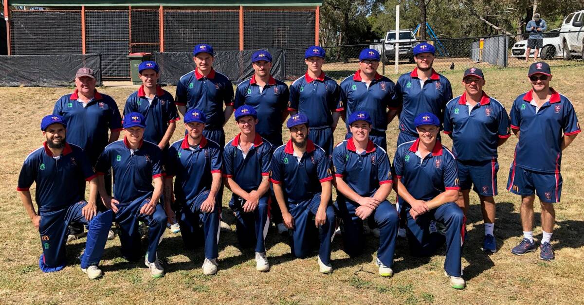 WINLESS WESTERN: Western set up prior to Friday's opening round against Illawarra, sadly the baggy blues went winless through the Southern Pool. Photo: COUNTRY CRICKET NSW