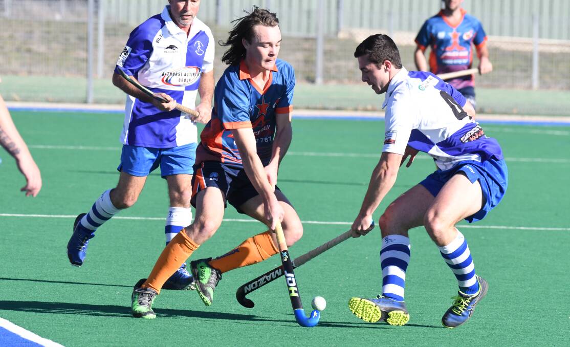GOAL SCORER: Bailey Ferguson slotted Wanderers' lone goal on Saturday afternoon, the Orange side went down to Bathurst St Pat's. Photo: JUDE KEOGH