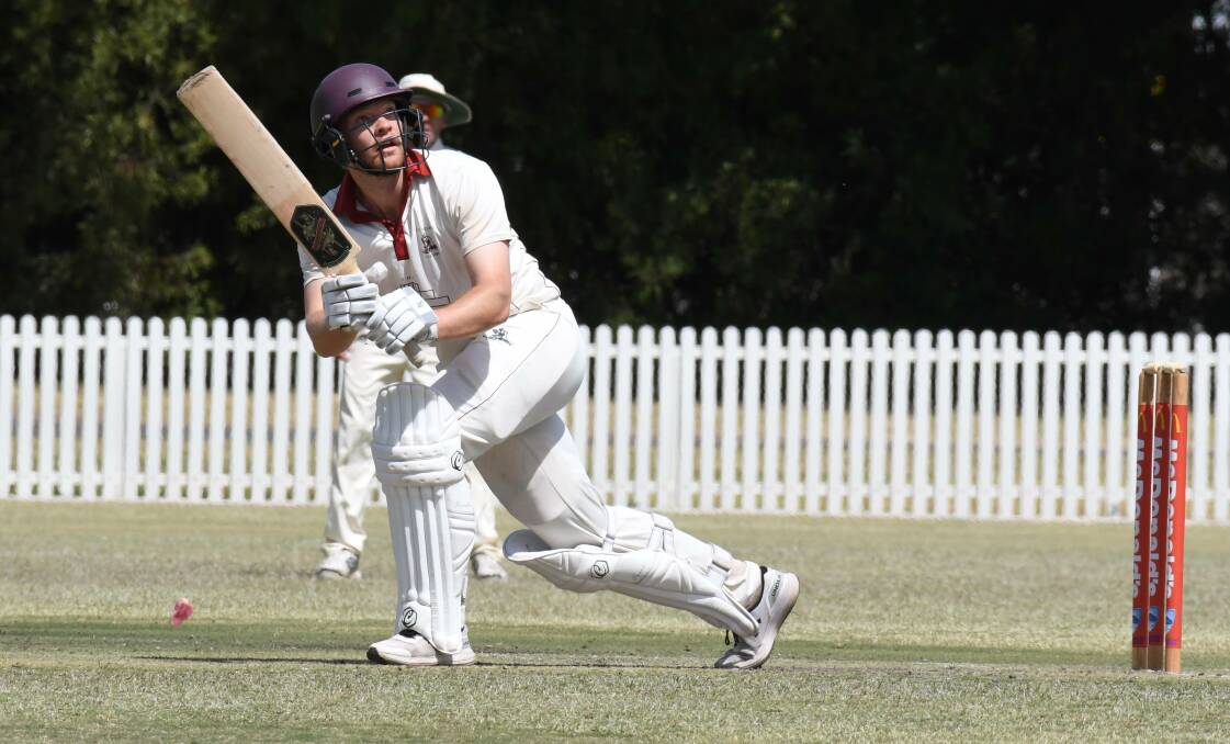 OH CAPTAIN, MY CAPTAIN: Matt Corben continues to prove his chops as one of Western Zone's best, to the point we think he demands the captaincy of that side if Jameel Qureshi doesn't play next summer. Photo: JUDE KEOGH