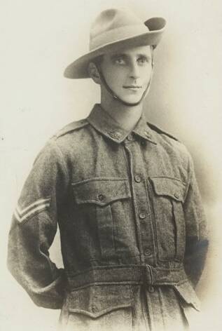 Sergeant Roy Lee, born in Kelso and killed in action in 1917.