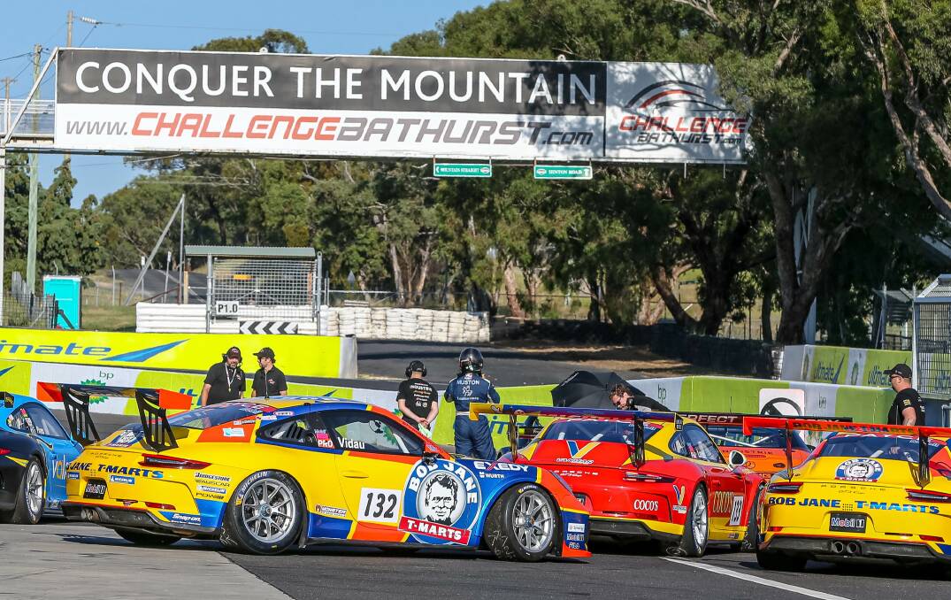 GREEN FLAG: Challenge Bathurst will become Australia's first carbon neutral even when it returns to Mount Panorama next months. Photo: SUPPLIED
