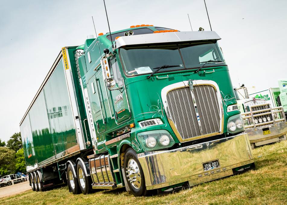 BIG RIGS: The Dane Ballinger Memorial Truck Show on Saturday will be a highlight of the annual two-day Christmas markets and expo at Bathurst Showground. Photo: SUPPLIED