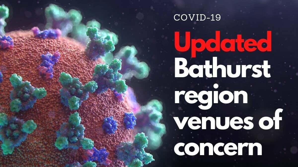 Updated: Full list of Bathurst region's COVID venues of concern